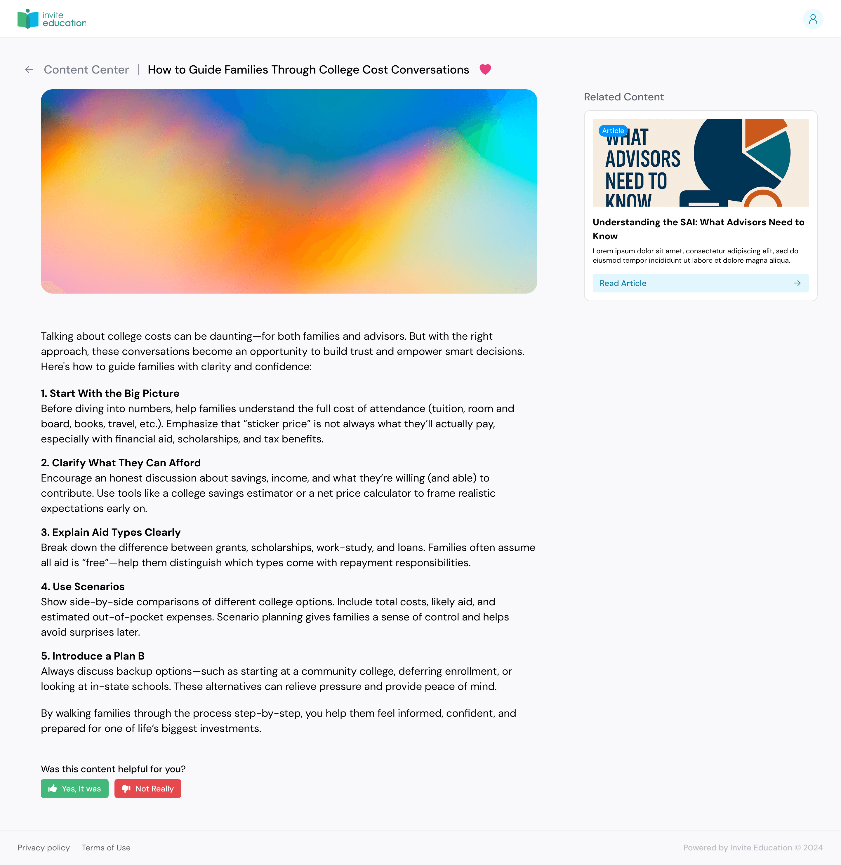 preview of loan calculator